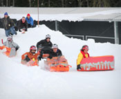 People sledding