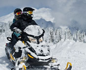 Snowmobiling