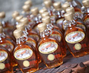 Liquor bottles