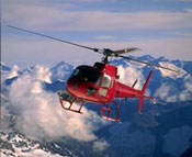 Red helicopter