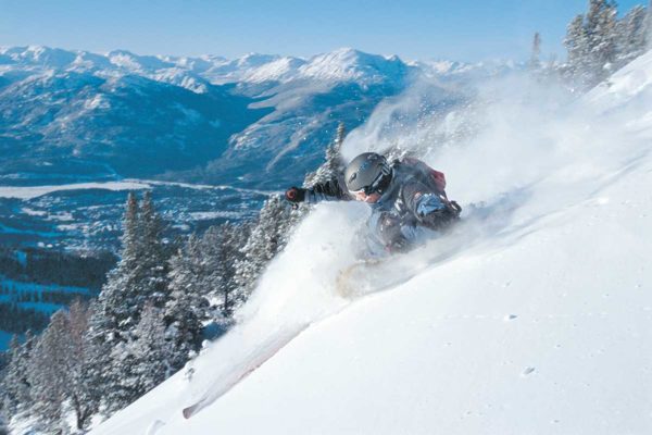 Whistler Skiing Powder